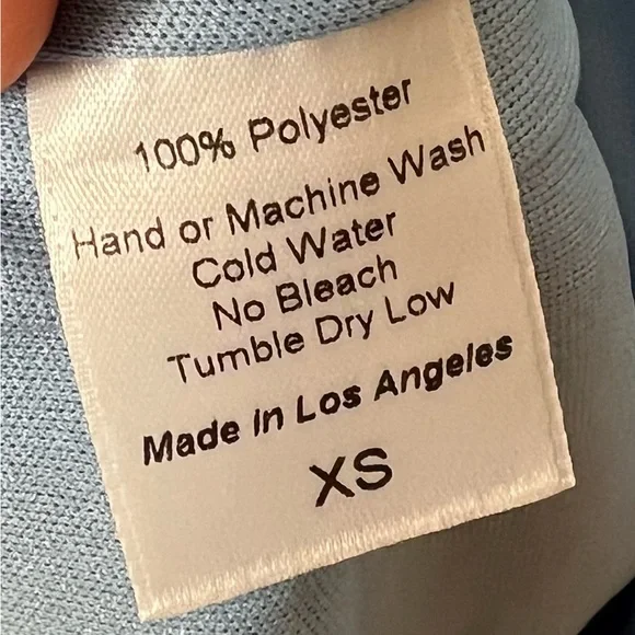 Lucy in the Sky‎ Sparkling Blue Y2K Bodycon Dress XS NWOT - Picture 13 of 13